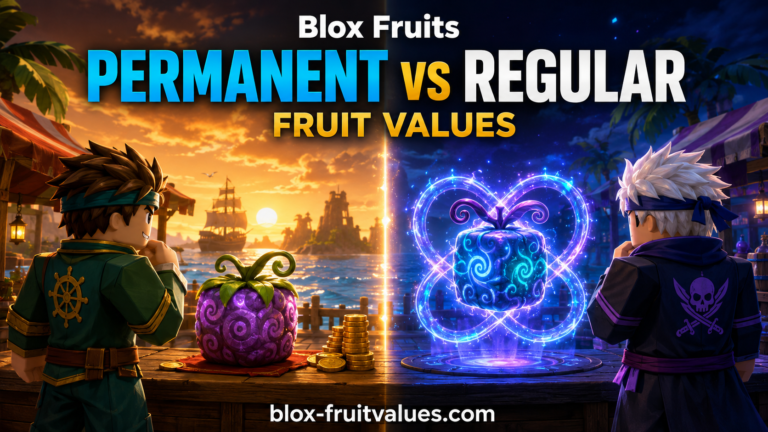 Blox Fruits Permanent vs Regular Fruit Values