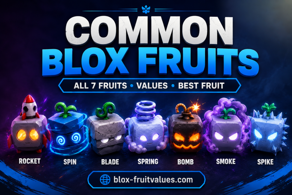 Common Blox Fruits