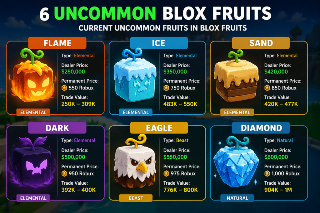 Uncommon Blox Fruits