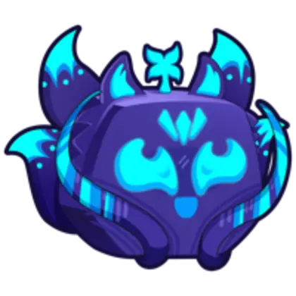 Kitsune Blox Fruits artwork